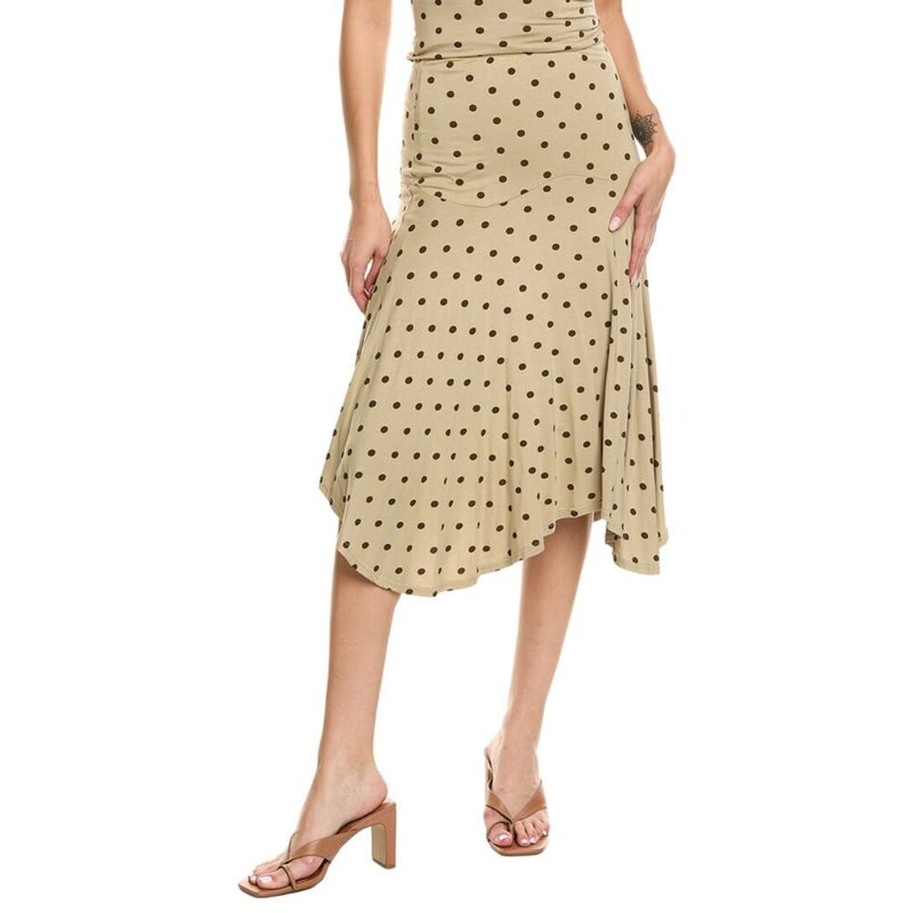 70/21 Womens  Midi Skirt, Brown